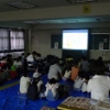 映画会の様子の写真