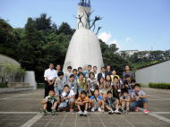 写真、サマーキャンプで古座川町を訪れた川崎の子どもたちとの交流</font>